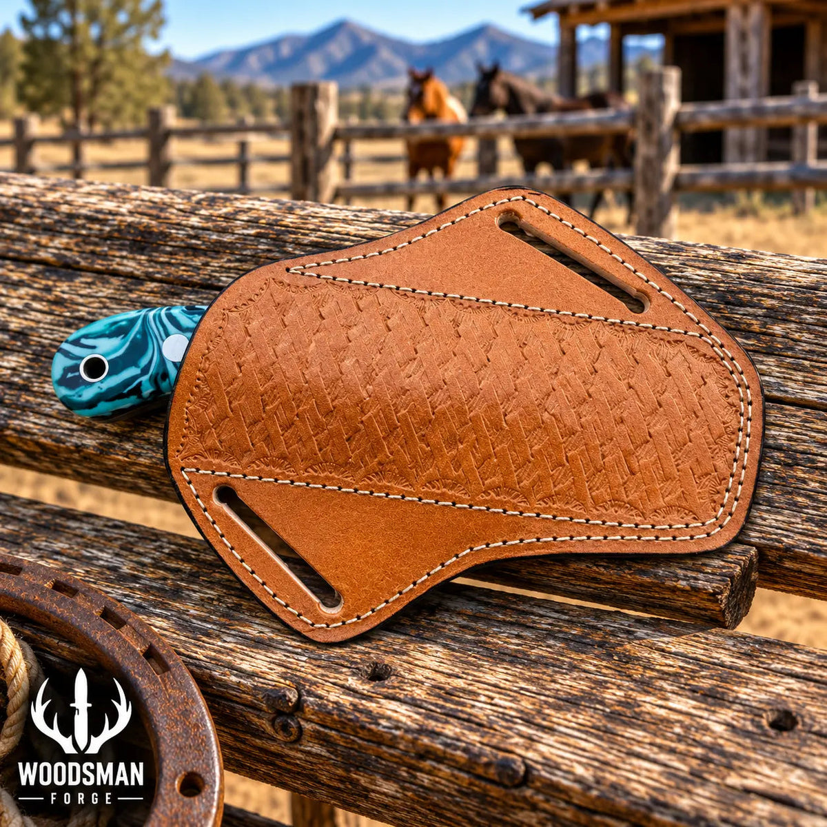 Rangestone Rasp Steel Cowboy Bull Cutter Knife – Resin Handle