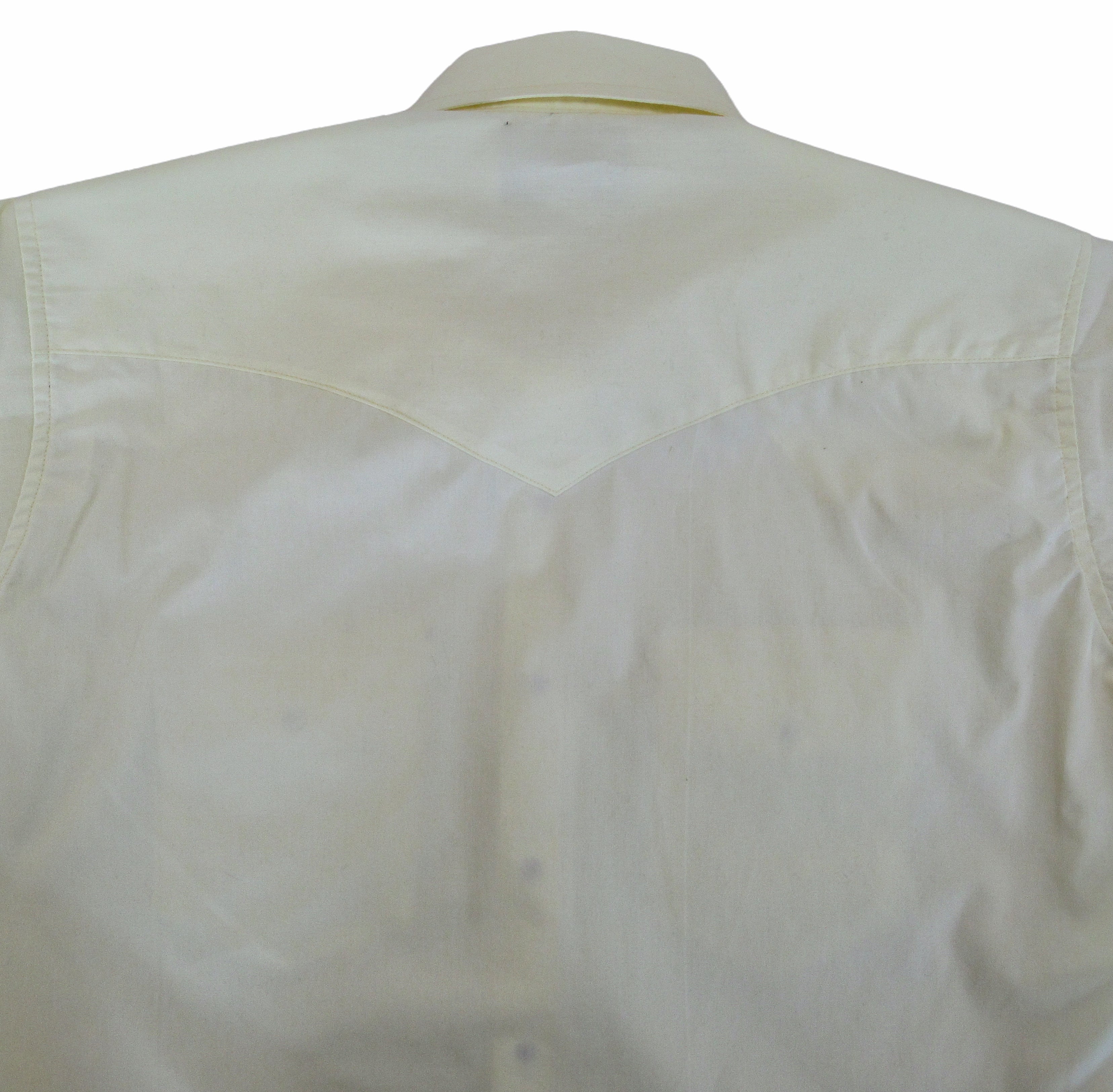 Flying R Ranchwear - Western Classic - Pale Yellow - Long Sleeve - Snaps - Classic Fit