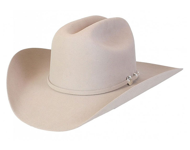 Stetson Heritage Cowboy Hat Silver Belly